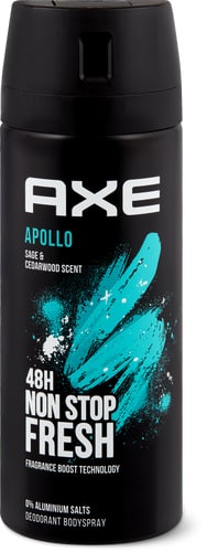 Apollo deodorant body spray 48h, 0% aluminium salts