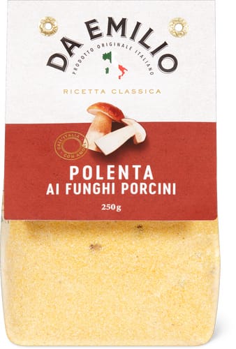 Polenta With Porcini Mushrooms