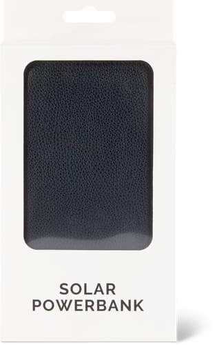 Solar Powerbank (Farbe: gold, Grösse: one Size)