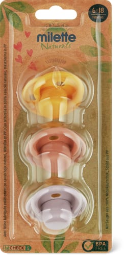 Baby Care Naturals Natural Rubber Soother 0–6 M (Farbe: pastell, Grösse: 000)