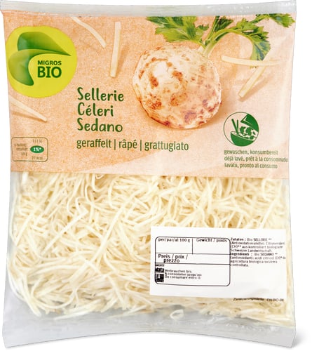 Bio Celeriac Grated