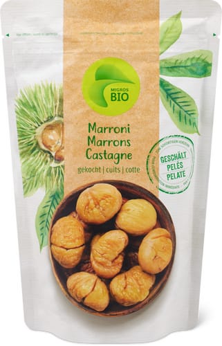 Bio Chestnuts Cooked & Peeled