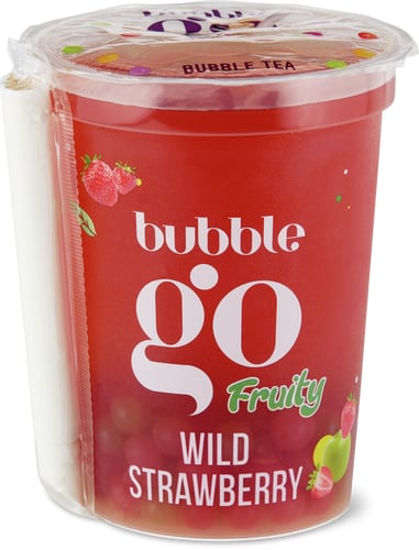 Bubble tea wild strawberry
