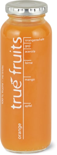 Trué fruits orange smoothie
