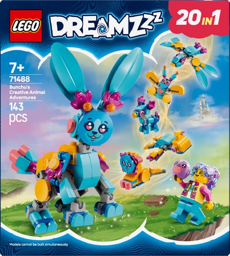 DREAMZzz 71488 Bunchu’s Creative Animal Adventures