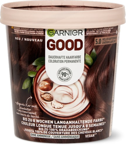 GOOD Hair Colour 5.0 Light coffee brown, permanent