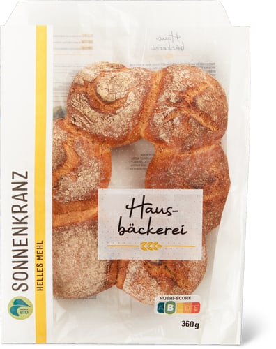 Hausbäckerei Bio Couronne soleil Farine claire