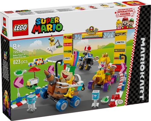 Super Mario Mario Kart™ - Baby Peach & Grand Prix Set (72036)