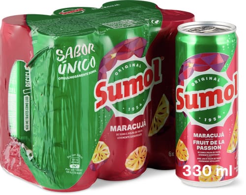 Sumol Soft drink Passion