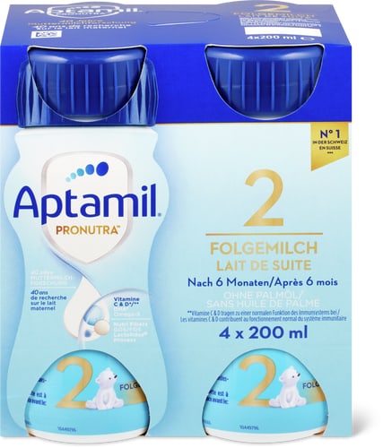 Follow-on Milk 2 in Bottle From 6 Months