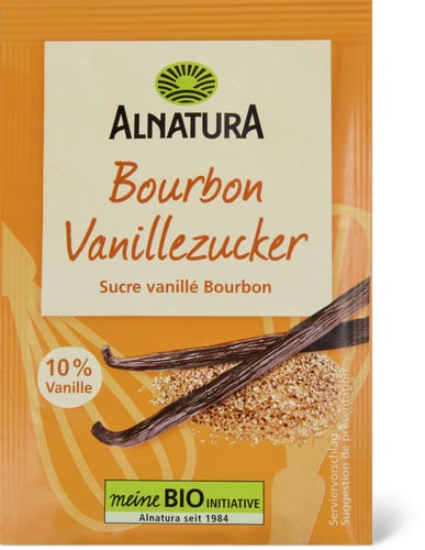 Bio Bourbon Vanilla Sugar With Raw Cane Sugar