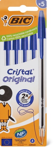 Cristal blau 5Stk.