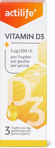 Vitamin D3 drops