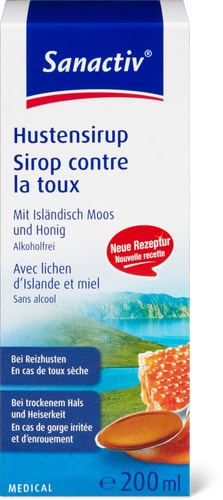 Cough Syrup With Icelandic Moss