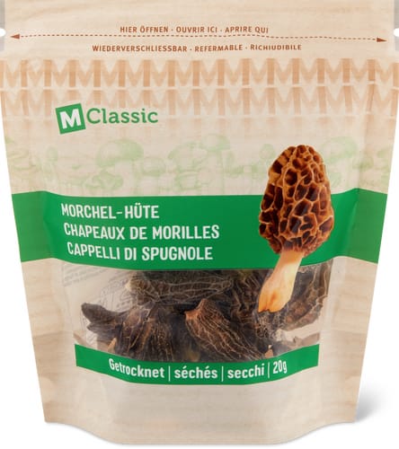 Morels dried