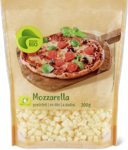 Mozzarella gewürfelt