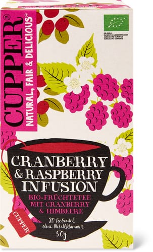 Bio Fruit tea Cranberry & raspberry