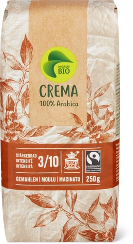Bio Caffè macinato Crema