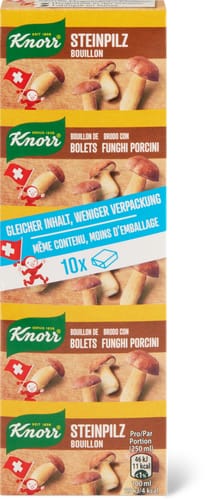 Porcini mushroom stock cubes