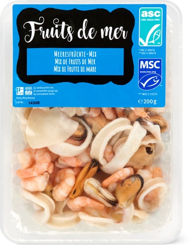 MSC ASC Mixed Seafood