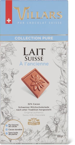 Villars Old-Style Swiss Milk Chocolate