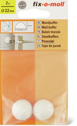 Wall Buffers, Ø22mm