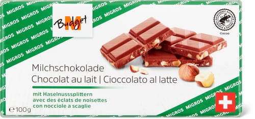 Milk With Hazelnut Flakes