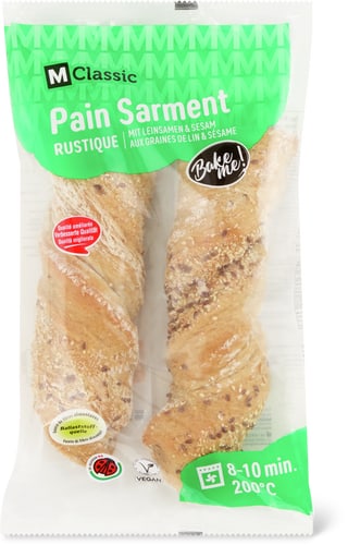 pain sarment rustique