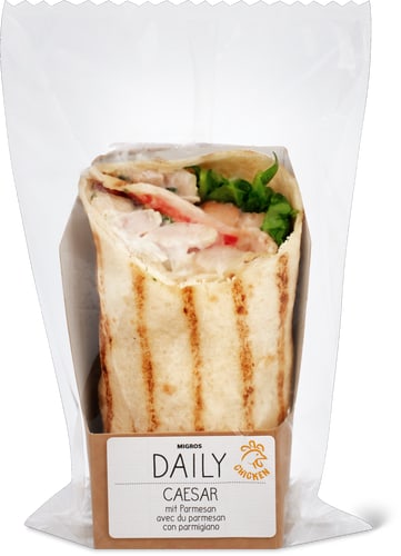 Daily Wrap Caeser con parmigiano