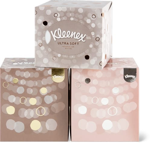 Ultra Soft Cosmetic Wipe Cubes 3-Ply