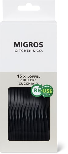 Spoons Black (Bestandteil: CPLA LÖFFEL)