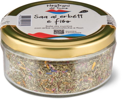 Nostrani del Ticino Herbal salt with flowers