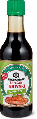 Teriyaki marinade 40% less salt