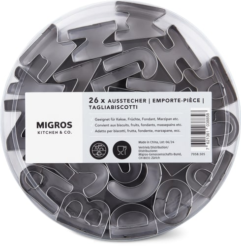 Letter Cookie Cutters