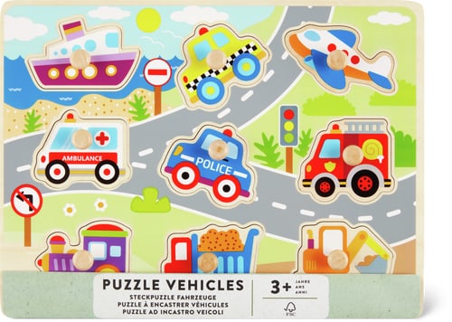 Puzzle Migros Véhicules