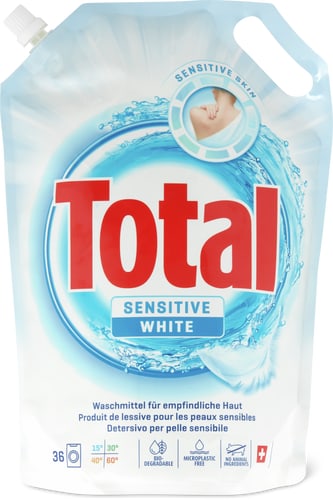 Liquid Detergent 36 Wash Cycles, Sensitive White