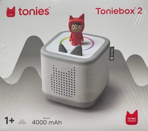 tonies® Toniebox Classic Mon Grey French (Farbe: neutral, Sprache: French)