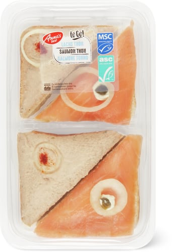 MSC ASC Canapè salmone e tonno