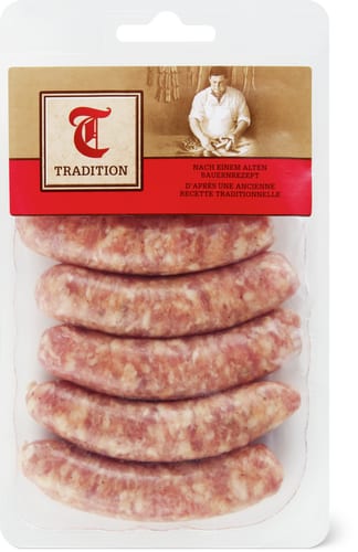 Tradition Pork Chipolatas