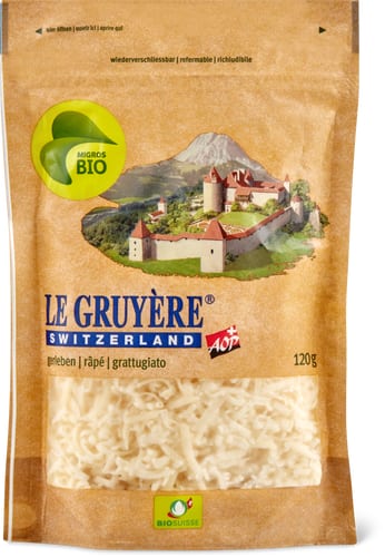 Le Gruyère gerieben