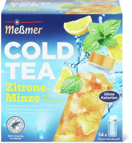 Cold Tea Lemon & Mint