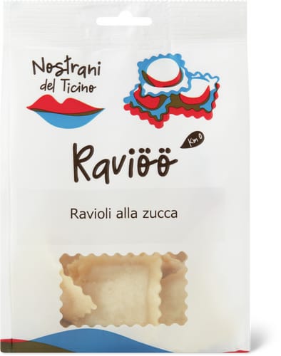 Ravioli mit Kürbis