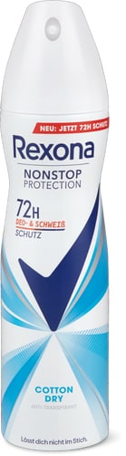 Cotton Dry deodorant spray 72h, antiperspirant