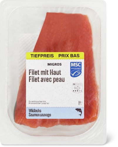 MSC Wild Salmon Fillet With Skin