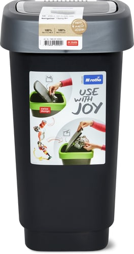 Twist Waste Bin Swing Lid, 10 L