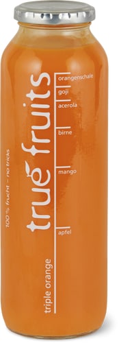 Trué fruits orange smoothie