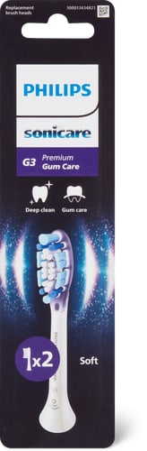 G3 Premium Gum Care Replacement Heads Soft