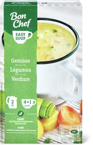 Easy soup Cream of vegetable