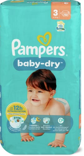 Nappies Size 3, 6-10kg