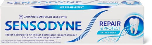 Sensodyne dentifrice Repair & Protect